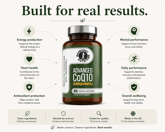 Advanced C0 Q10 - Kaneka Ubiquinol 150mg (60 Vegan Capsules)