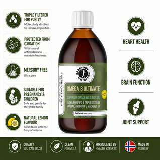 Omega 3 Ultimate - Wild Anchovy, Mackerel and Sardine oil