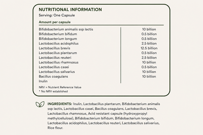 Advanced Live Culture Formula (Probiotic)